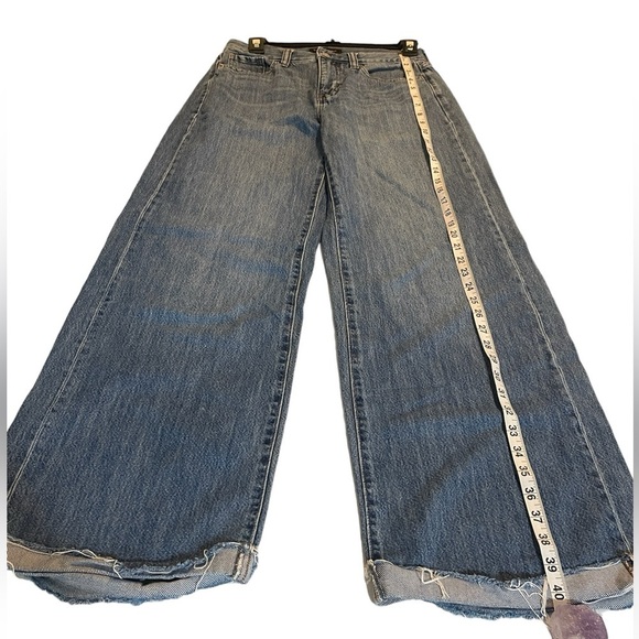 Banana republic high rise wide leg authentic wash jeans. Size 26/2 Tall classic - Picture 4 of 7